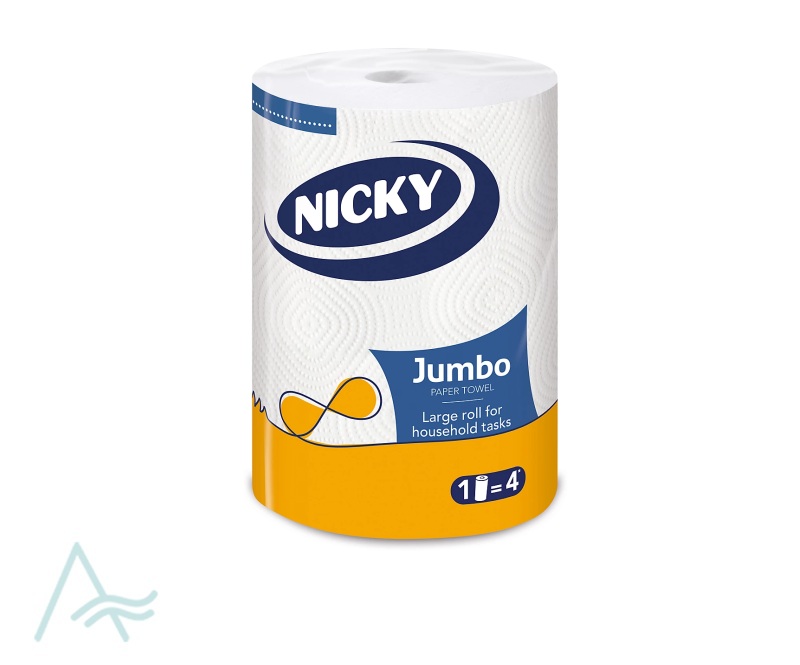 KT NICKY JUMBO 1 ROLL 2 PLY 1roll